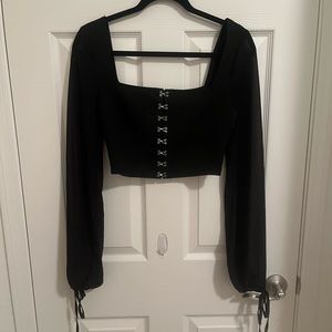 wild honey long sleeve blouse